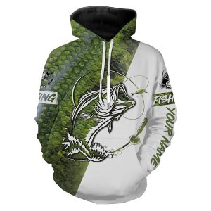 Bass scale tattoo customize name hoodie fishing shirts all over printing for men and women personalized gift ND