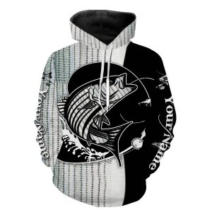 Striped Bass Fishing Customize Name All Over Printed Shirts For Men And Women Personalized Fishing Gift ND