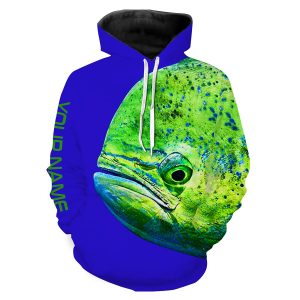 Mahi mahi Fishing Saltwater Blue Ocean All Over print shirts personalized fishing Gift ND
